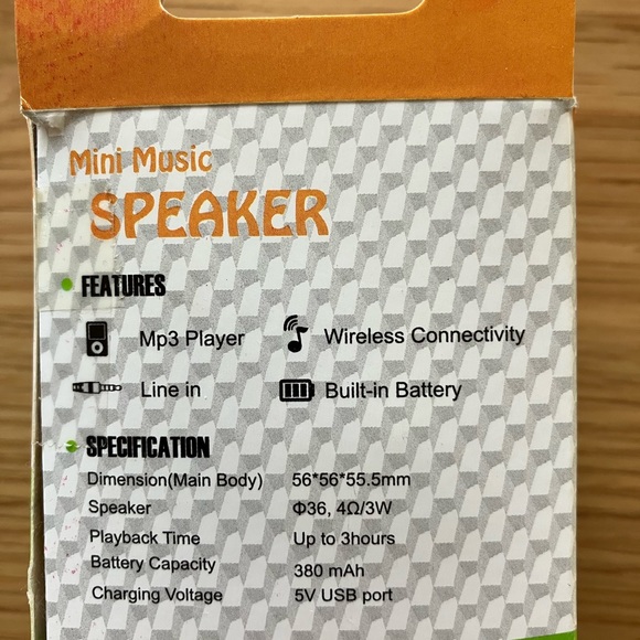 NEW Cutest Owl/Bird Mini Kids Music Speaker (2 in.) - Picture 3 of 3